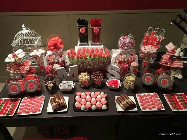 Mesa dulce candy bar